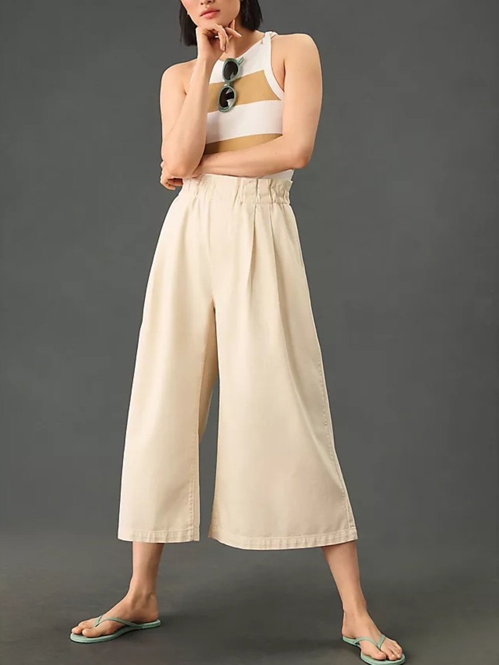 PILCRO High Rise Paper Bag Pant